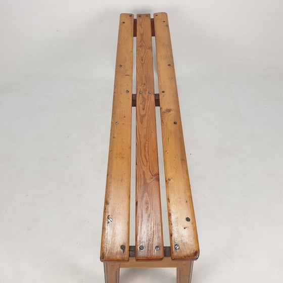 Image 1 of Mid-century Italian wooden bench, 1960s