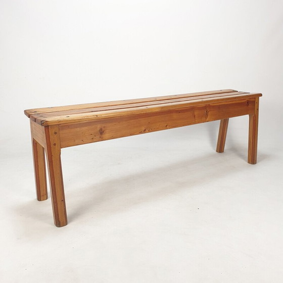 Image 1 of Mid-century Italian wooden bench, 1960s