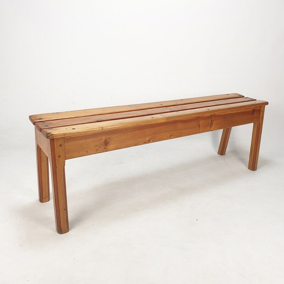 Image 1 of Mid-century Italian wooden bench, 1960s