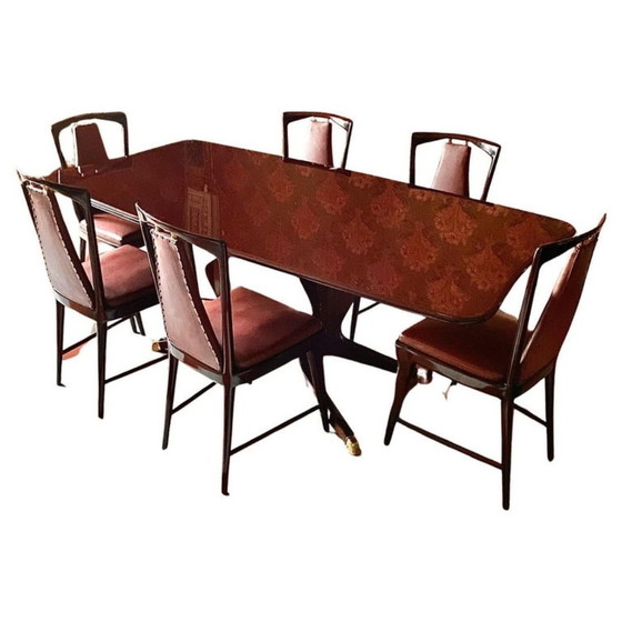 Image 1 of 7X Borsani Dining Room Set