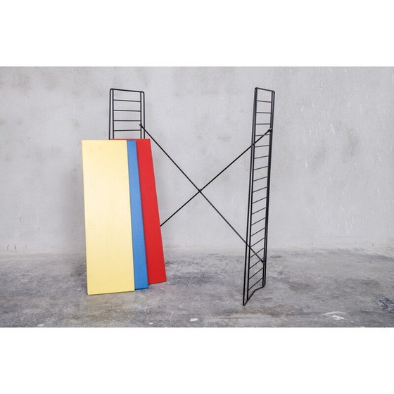 Image 1 of Vintage metal shelves by A.D Dekker for Tomado, 1948