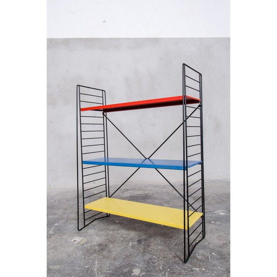 Image 1 of Vintage metal shelves by A.D Dekker for Tomado, 1948
