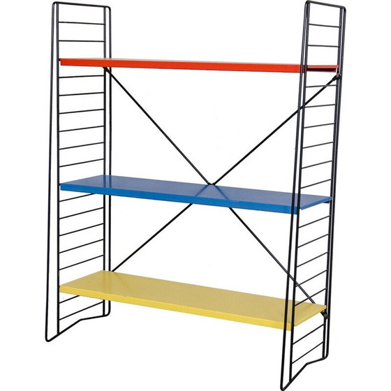 Image 1 of Vintage metal shelves by A.D Dekker for Tomado, 1948