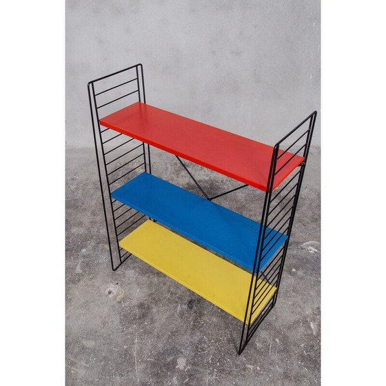 Image 1 of Vintage metal shelves by A.D Dekker for Tomado, 1948