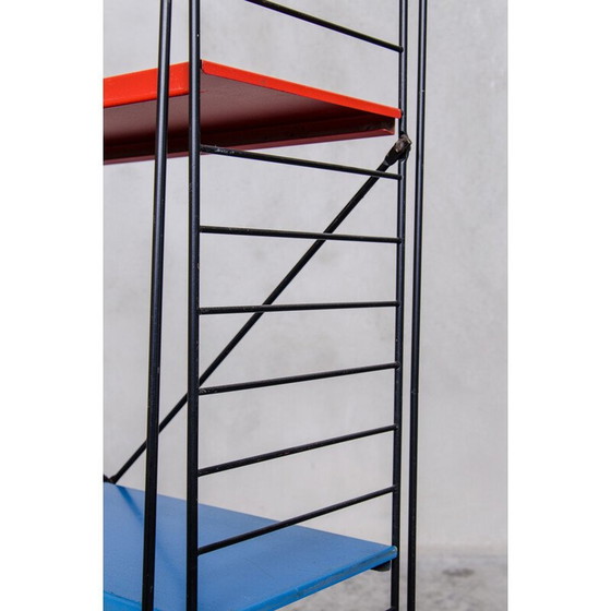 Image 1 of Vintage metal shelves by A.D Dekker for Tomado, 1948