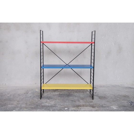 Image 1 of Vintage metal shelves by A.D Dekker for Tomado, 1948