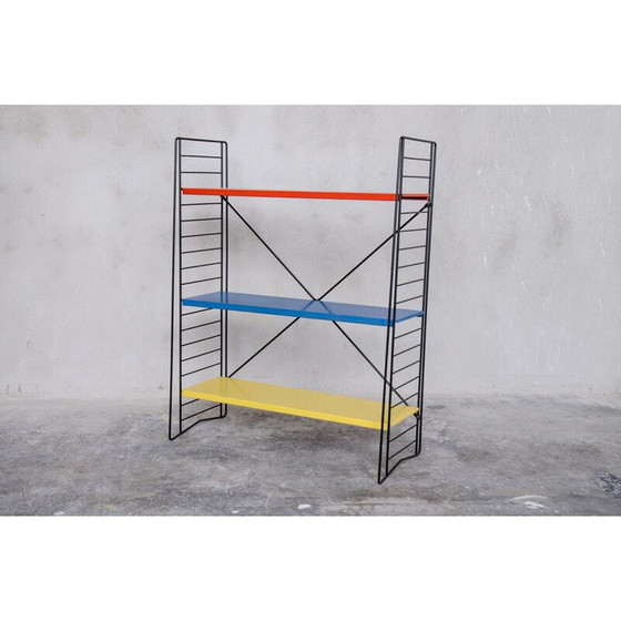 Image 1 of Vintage metal shelves by A.D Dekker for Tomado, 1948