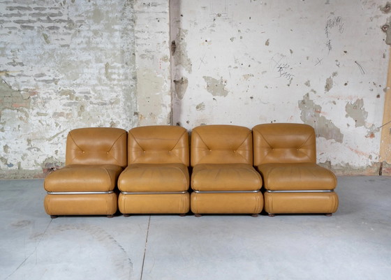 Image 1 of Modulair 4 unit sofa 