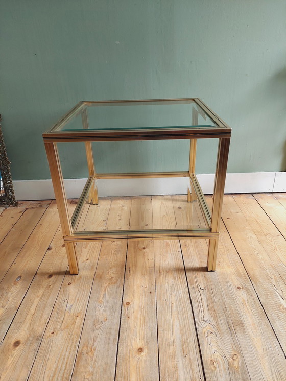 Image 1 of Pierre Vandel Paris Glass Side Table