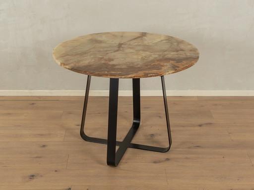  Table de salle à manger en marbre onyx, Ø 100 cm