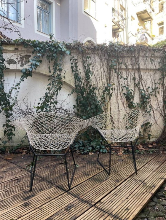 Image 1 of Harry Bertoia Knoll Diamond Chairs