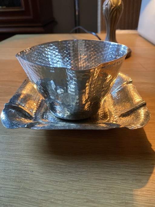 Silver placemat