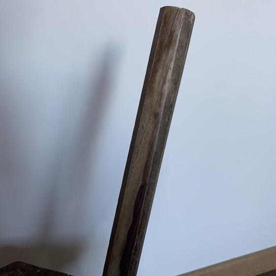 Image 1 of Pair of vintage tripod stools