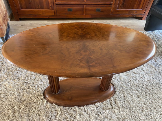 Image 1 of Art Deco Mahogany Coffee Table