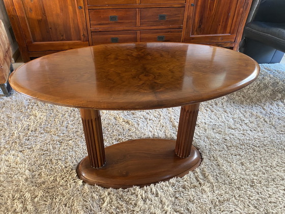 Image 1 of Art Deco Mahogany Coffee Table