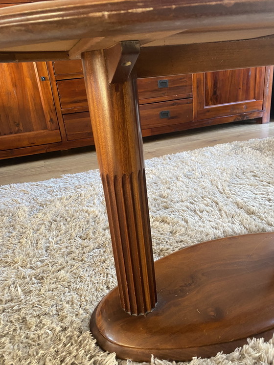 Image 1 of Art Deco Mahogany Coffee Table