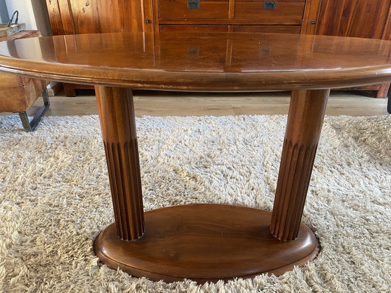 Image 1 of Art Deco Mahogany Coffee Table