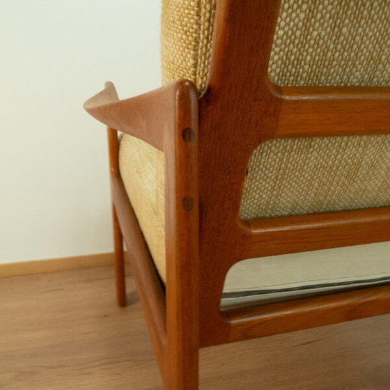 Image 1 of 1960s Lounge Chair by Illum Wikkelsö for Niels Eilersen in Teak