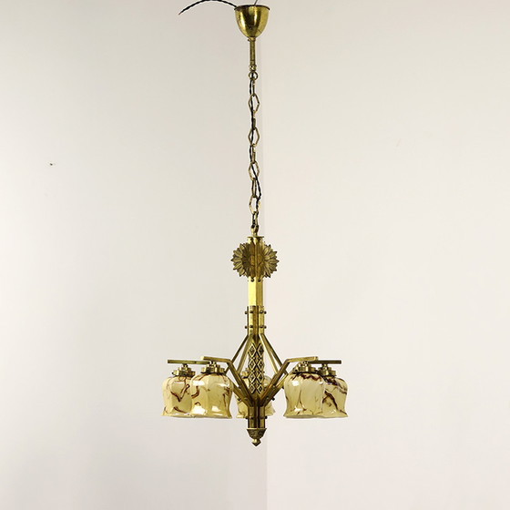 Image 1 of Art Deco Chandelier