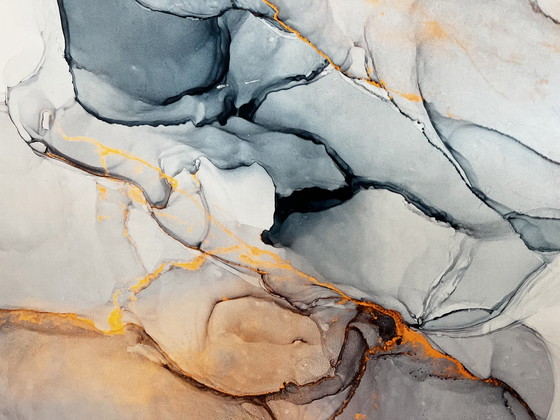 Image 1 of Decoración de pared con estructura de mármol