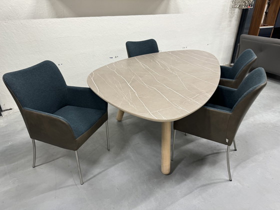 Image 1 of 4 Bert Plantagie Spargo Dining Chair Duo Upholstery