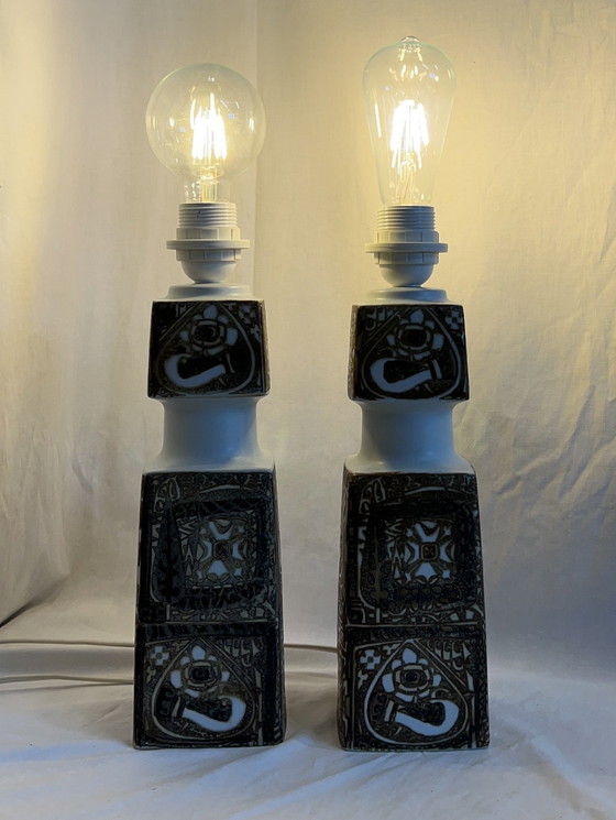 Image 1 of 2 X Table lamps Nils Thorssen