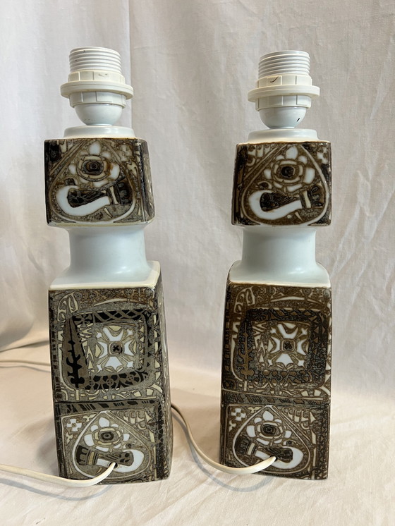 Image 1 of 2 X Table lamps Nils Thorssen