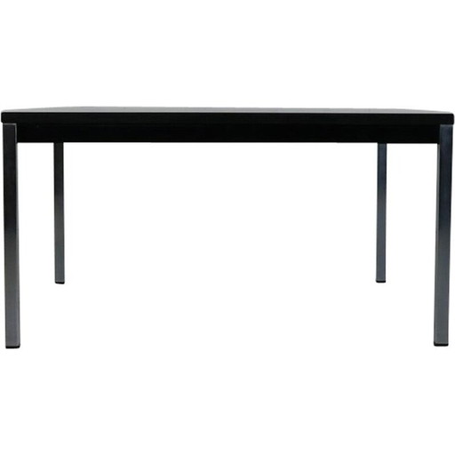 Vintage coffee table with black stone top by Martin Visser for Spectrum Holland, 1960