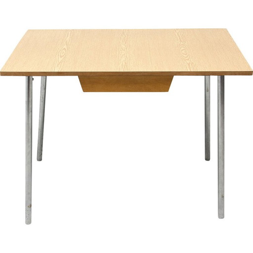 Mid century formica writing desk, Czechoslovakia 1960s