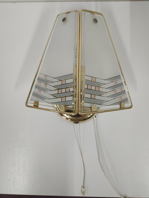 Vintage Wall Lamp Massive Hollywood Regency Style