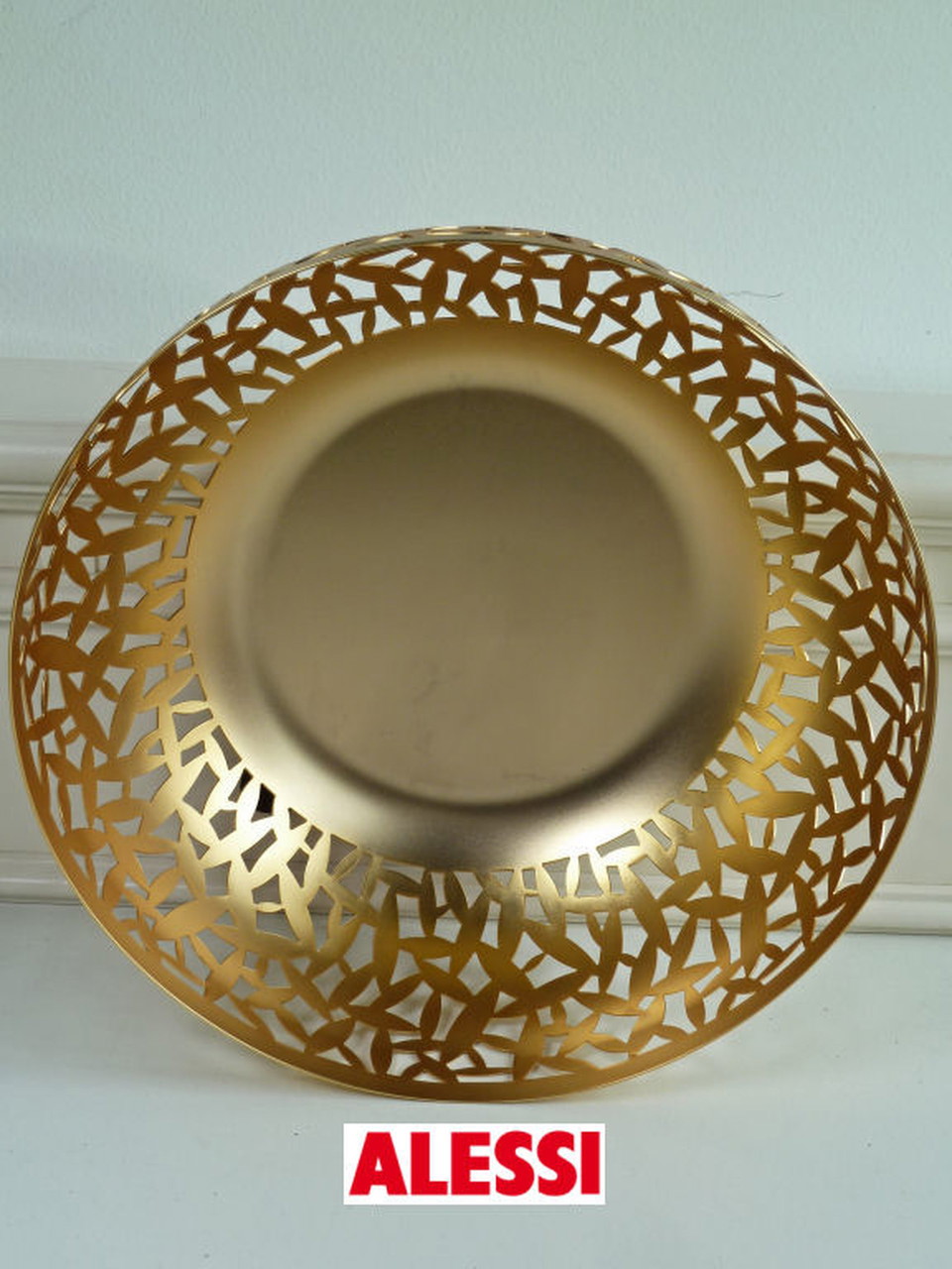 Alessi MSA04/29GD CACTUS! open fruit bowl gold | €145 | Whoppah