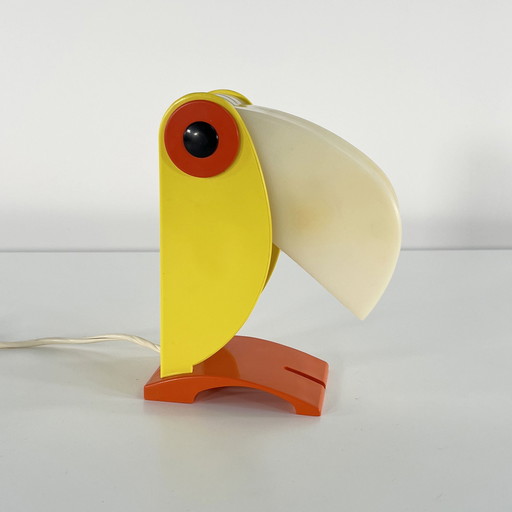 Toucan Table Lamp By Old Timer Ferrari, 1960S