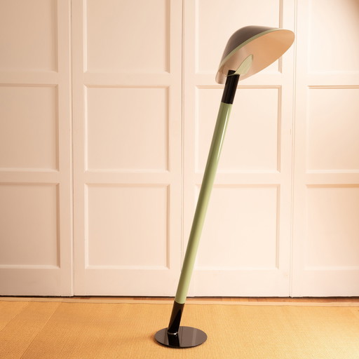 Vinyle" lacquered floor lamp - France 1970