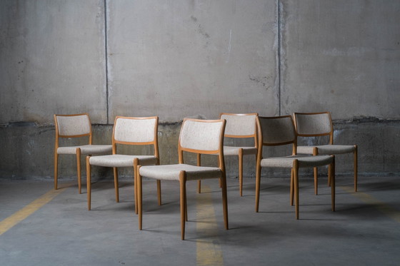 Image 1 of Niels O. Møller - Model 80 Dining Chairs