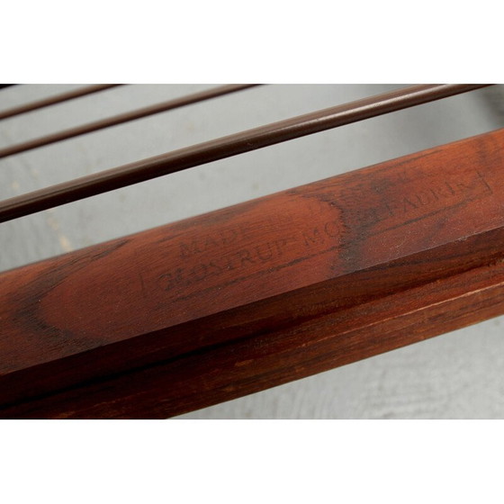 Image 1 of Vintage armchair in teak and grey fabric by Arne Vodder for Glostrup, 1960s