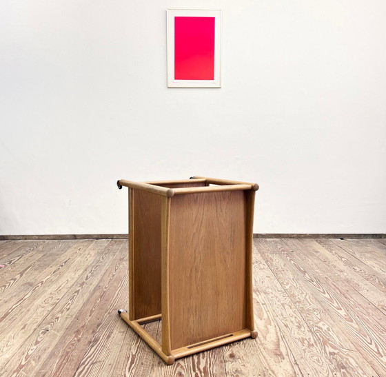 Image 1 of Teak Bar Cart by Hans Wegner for Andreas Tuck