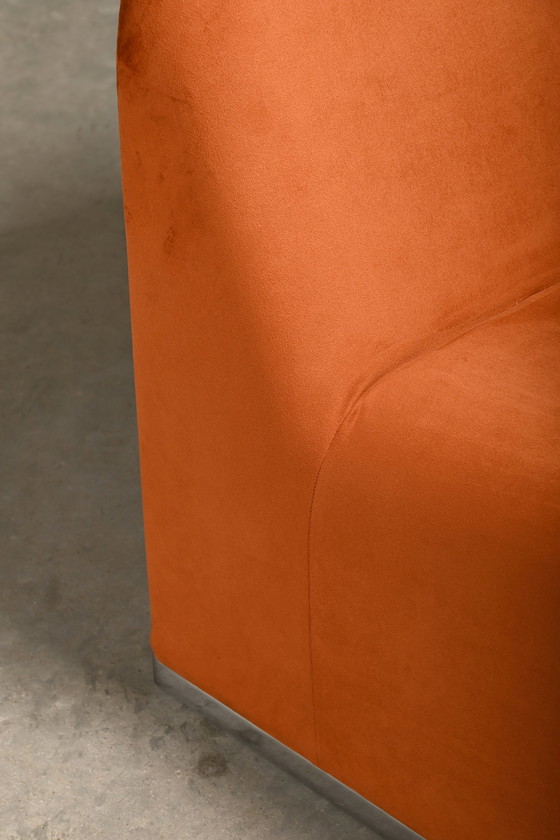 Image 1 of Giancarlo Piretti Alky Velvet Lounge Chair