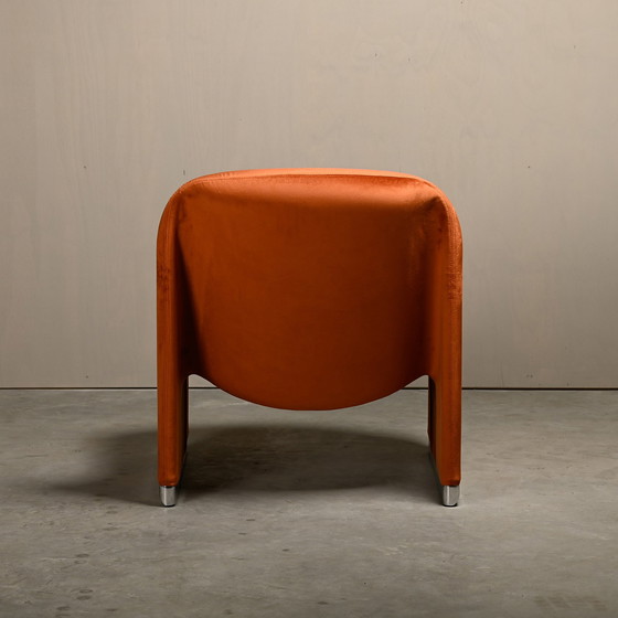 Image 1 of Giancarlo Piretti Alky Velvet Lounge Chair