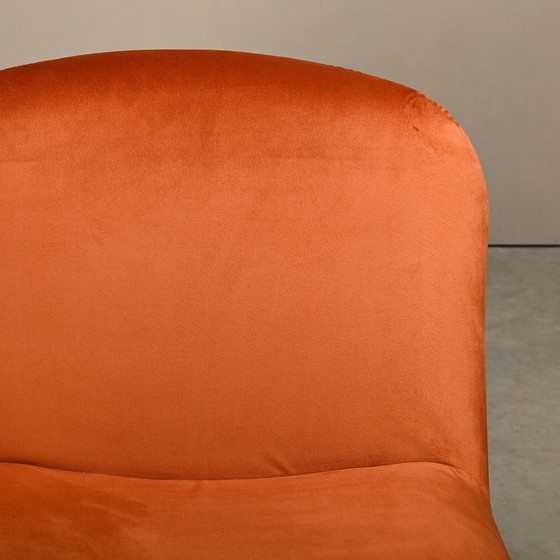 Image 1 of Giancarlo Piretti Alky Velvet Lounge Chair