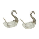 Salt and pepper shakers Swan