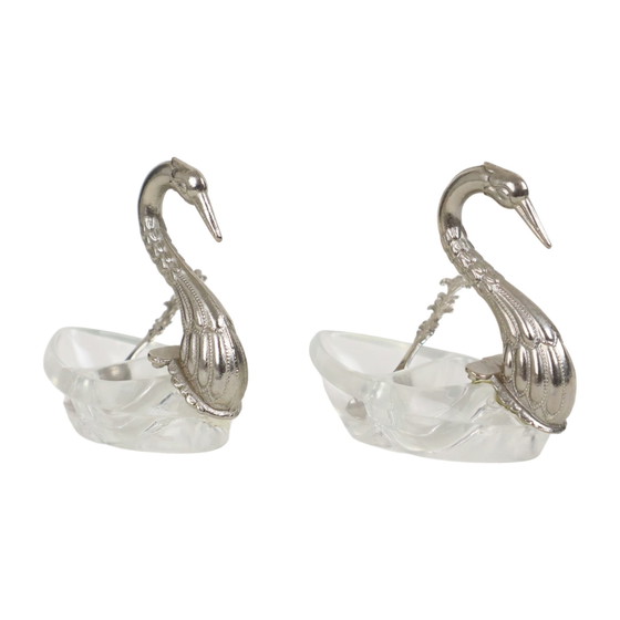 Image 1 of Salt and pepper shakers Swan