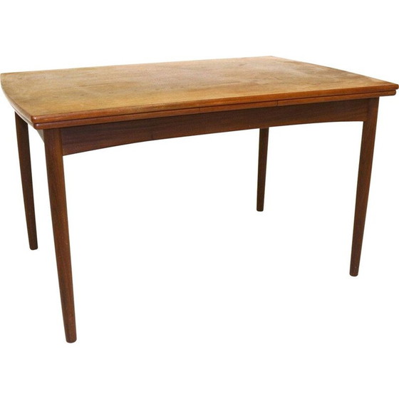 Image 1 of Tavolo da pranzo vintage con piani retrattili, 1950