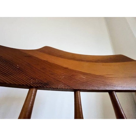 Image 1 of Pair of vintage wooden western chairs