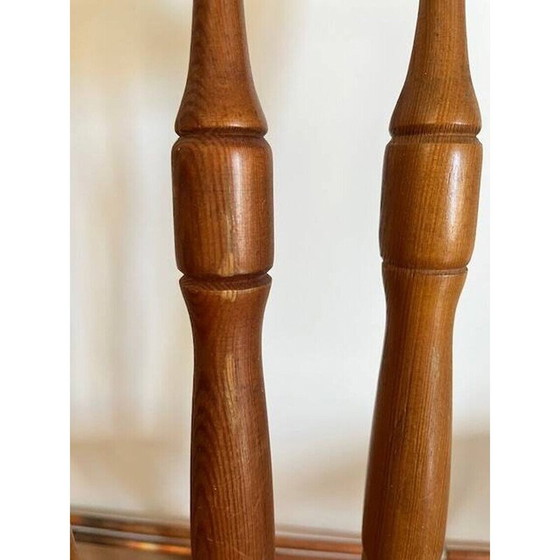 Image 1 of Pair of vintage wooden western chairs