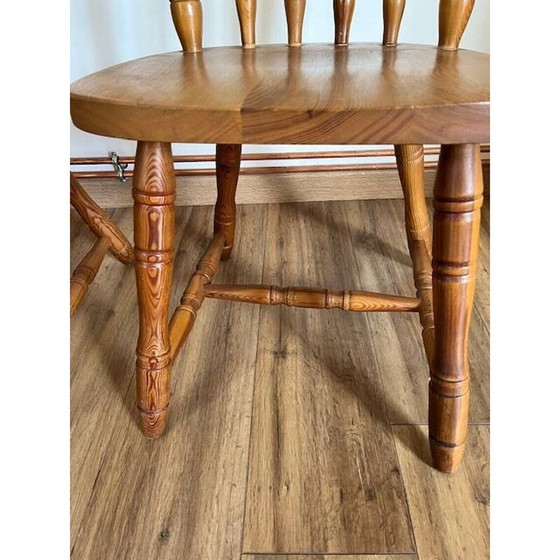 Image 1 of Pair of vintage wooden western chairs