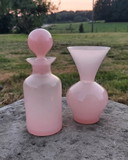Vintage Pink Opaline Set