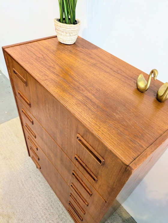 Image 1 of Danish Vintage Chest of Drawers By Borge Seindal