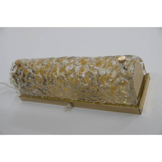 Image 1 of Vintage glass wall lamp by Kalmar, 1950s