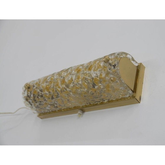 Image 1 of Vintage glass wall lamp by Kalmar, 1950s
