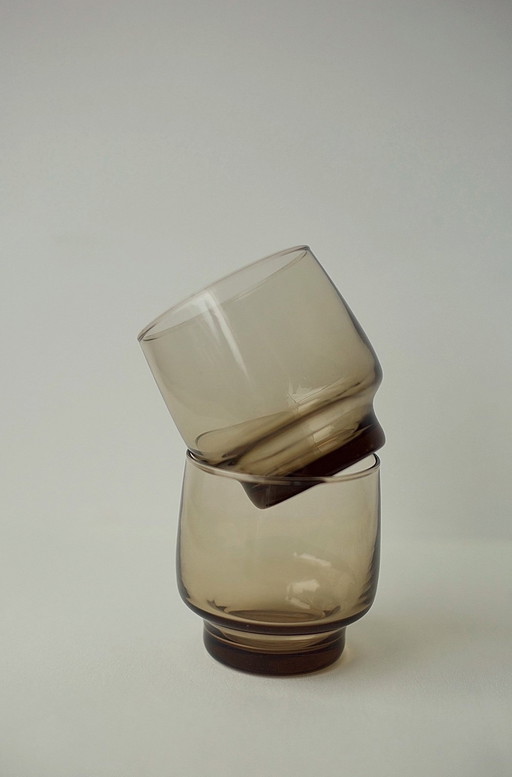2 Luminarc Vintage Water Glasses